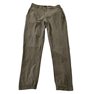 CUTS AO Joggers Men Medium Green Gray Slim Fit Versaknit Tapered Pants Outdoor